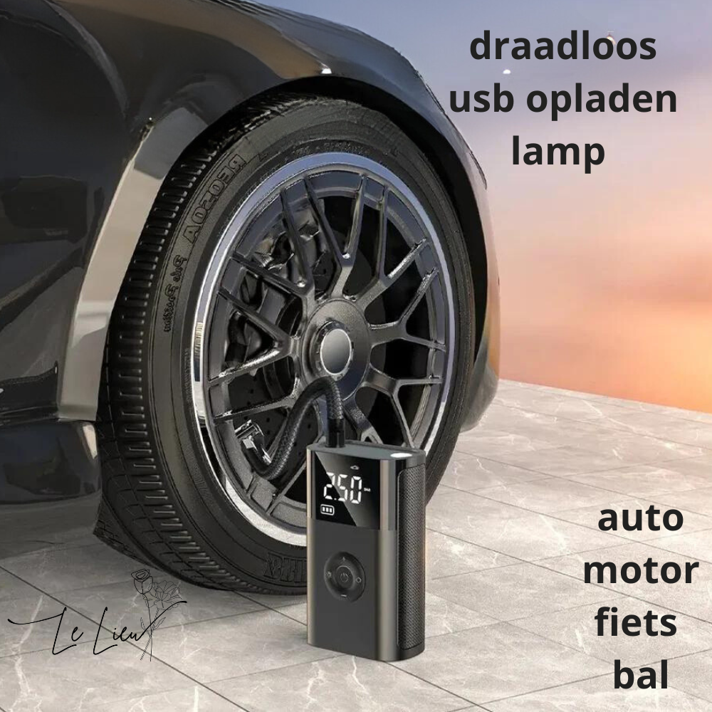 AirPower Pro™ Draagbare Draadloze Luchtcompressor